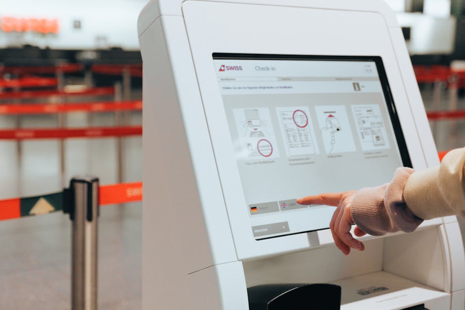 kiosk touchscreen service