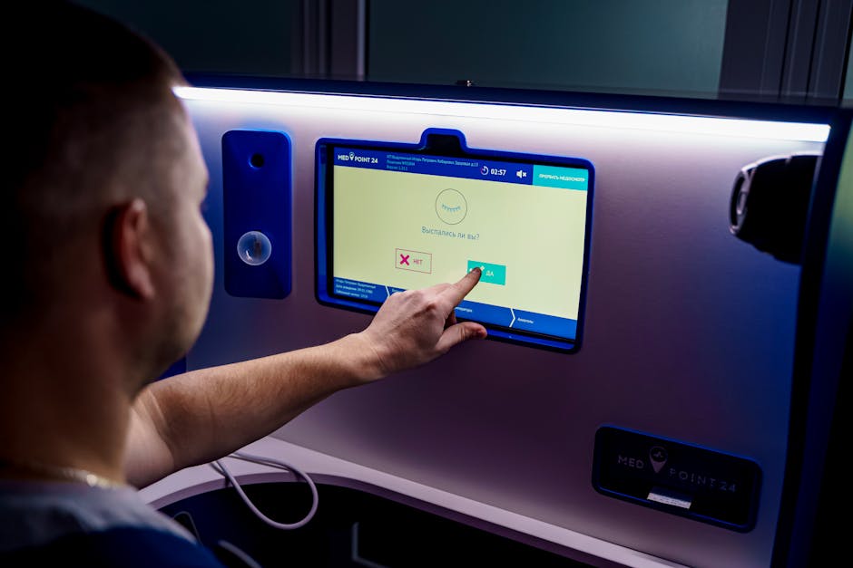 kiosk touchscreen service